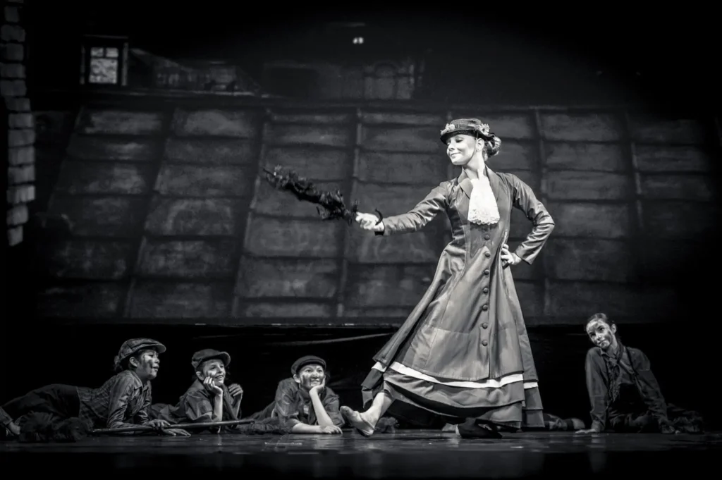 Escena teatral del alumnado