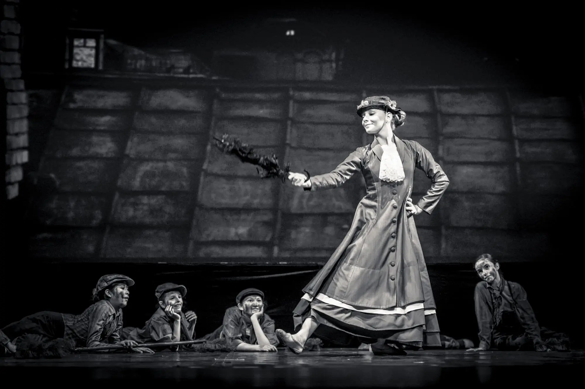 Escena teatral del alumnado