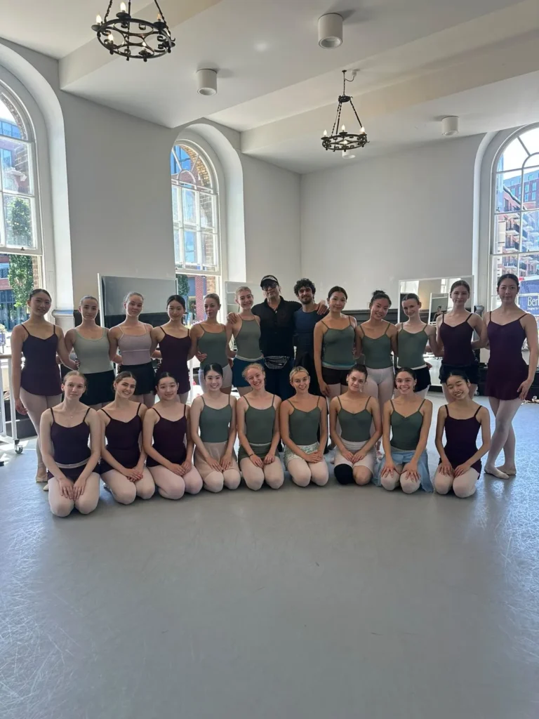 Alumnas del C.P.D. Fortea en The Acosta Dance Foundation de Londres